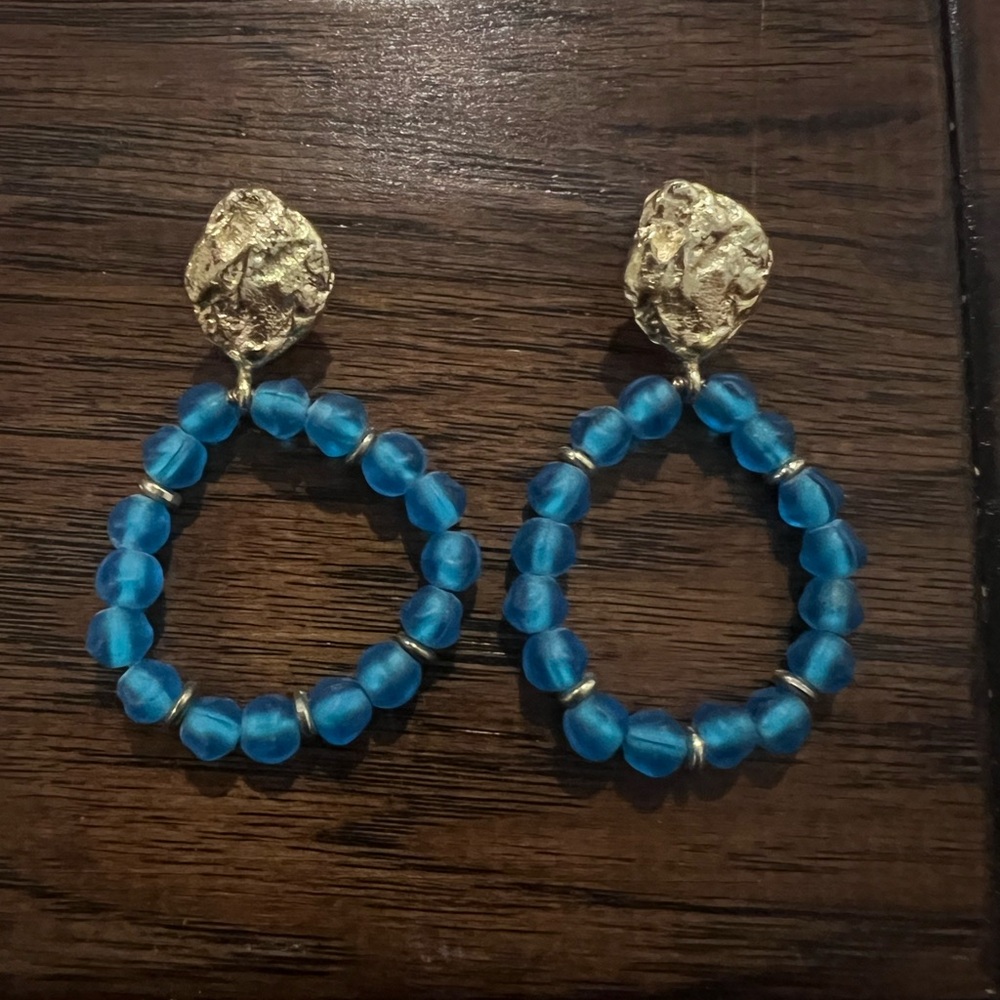 Noonday collection earrings.